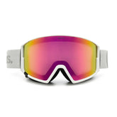 White-Out Ski & Snowboard Goggles (Cherry Lemonade Mirrored Lens)