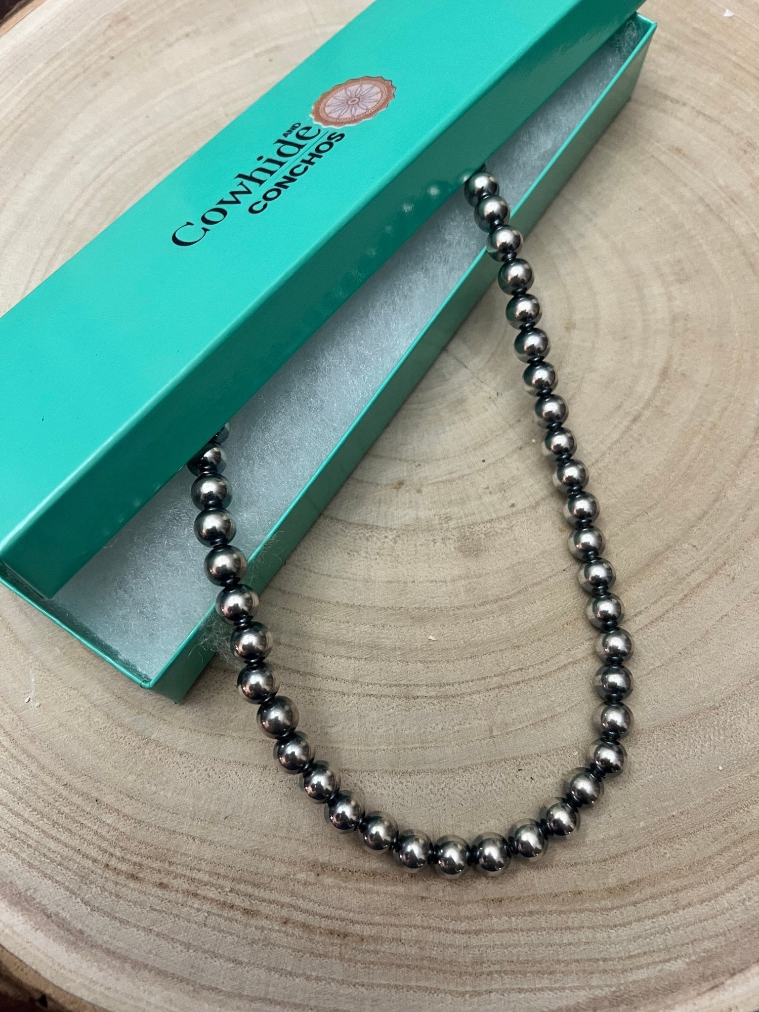 8mm Sterling Pearl Necklace - 18 inch - The Classic pearl necklace 8mm Sterling Pearl Necklace - 18 inch - The Classic pearl necklace