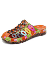 Vintage Handmade Colorful Sandals