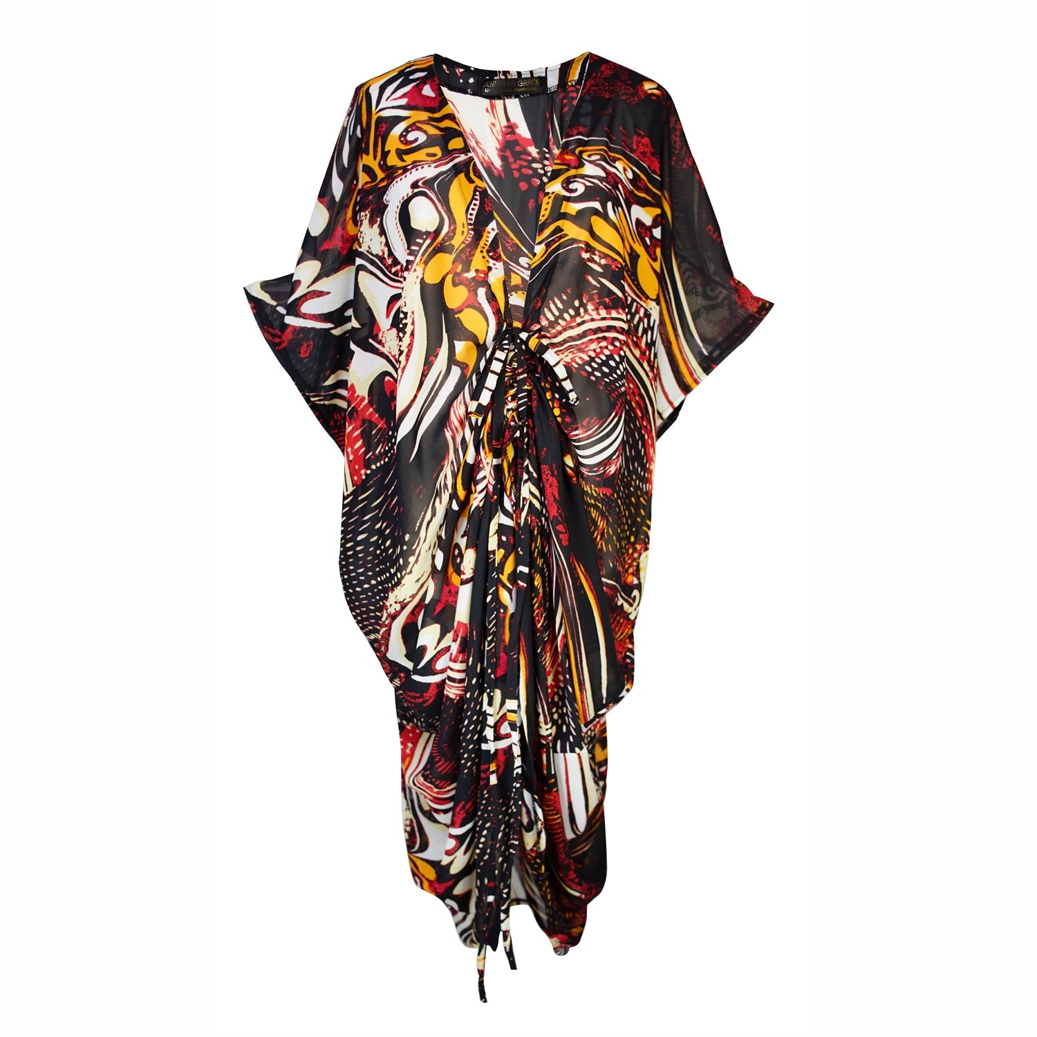Actius Caftan Kaftan Dress in Rouge Actius Caftan Kaftan Dress in Rouge