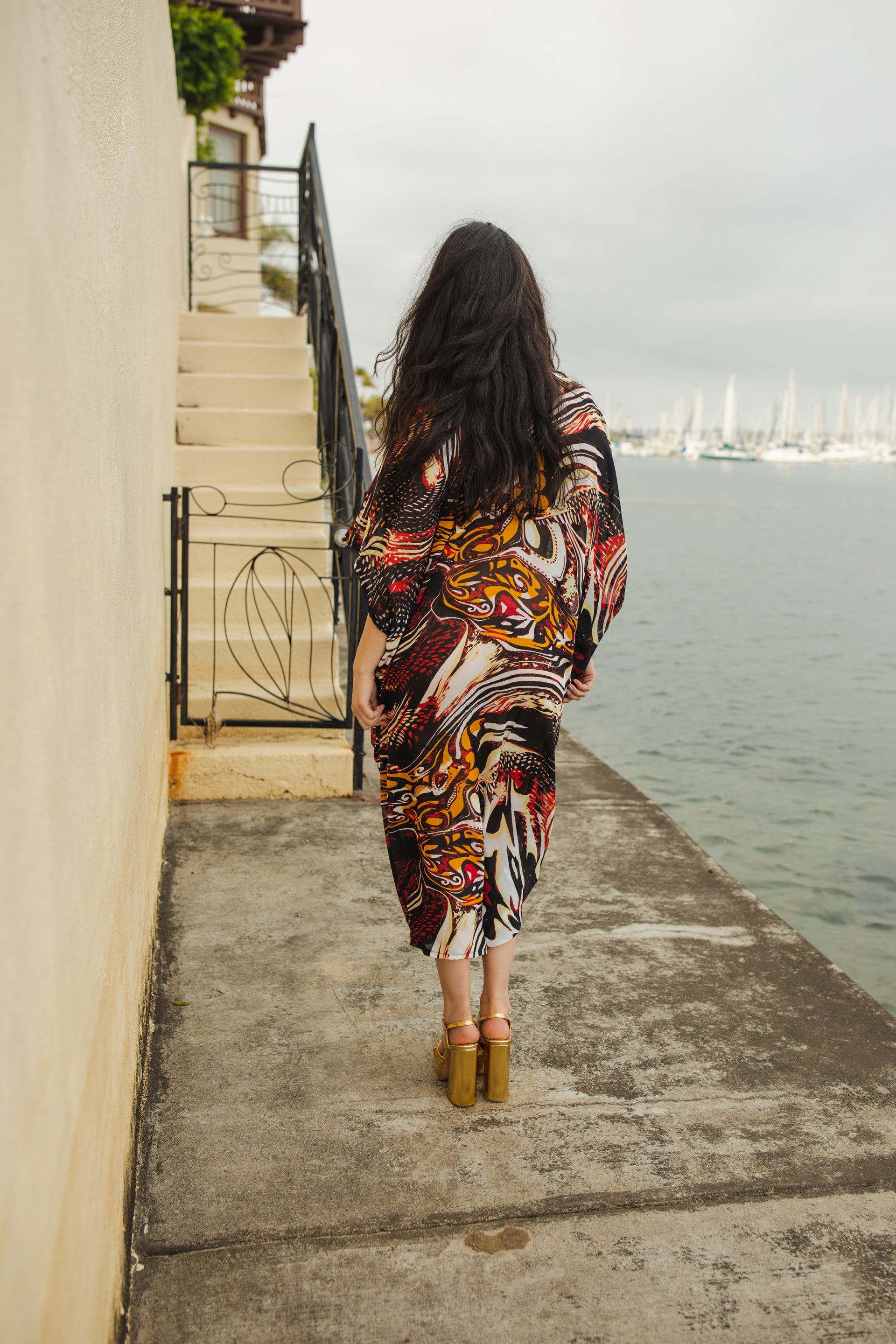 Actius Caftan Kaftan Dress in Rouge Actius Caftan Kaftan Dress in Rouge