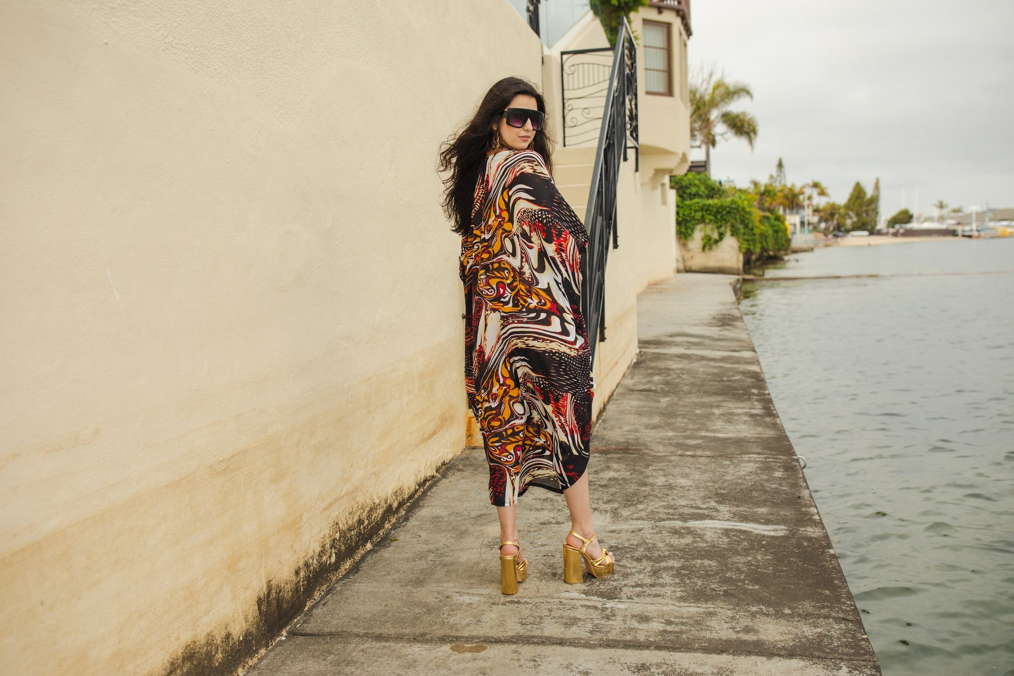 Actius Caftan Kaftan Dress in Rouge Actius Caftan Kaftan Dress in Rouge