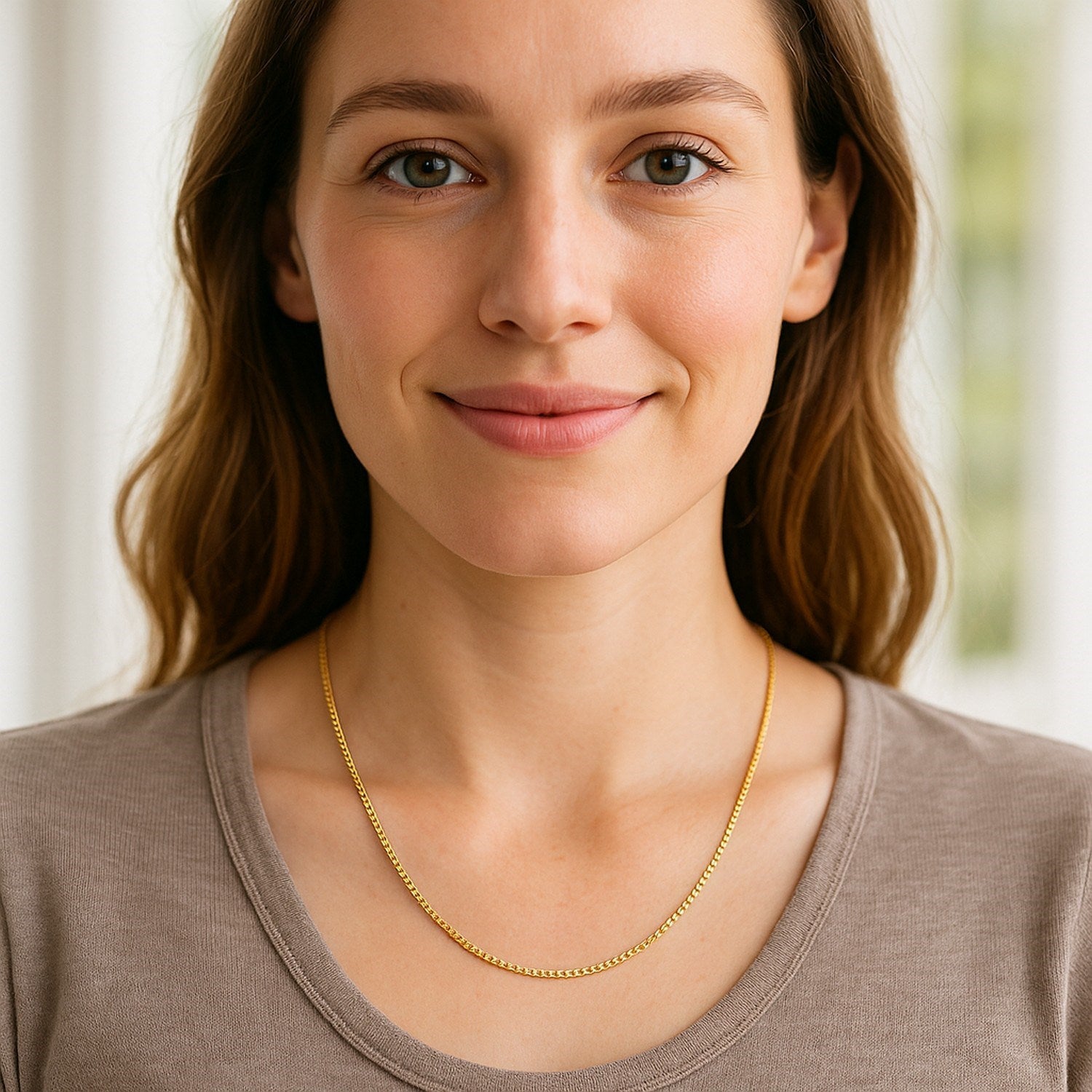 14k Yellow Gold Semi Solid Box Chain (1.80 mm) 14k Yellow Gold Semi Solid Box Chain (1.80 mm)