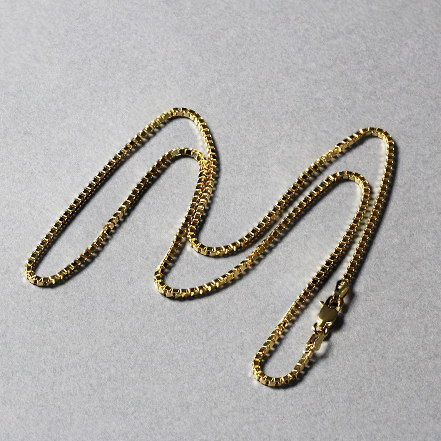14k Yellow Gold Semi Solid Box Chain (1.80 mm) 14k Yellow Gold Semi Solid Box Chain (1.80 mm)