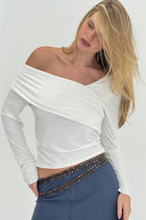 Half Open Shoulder Top