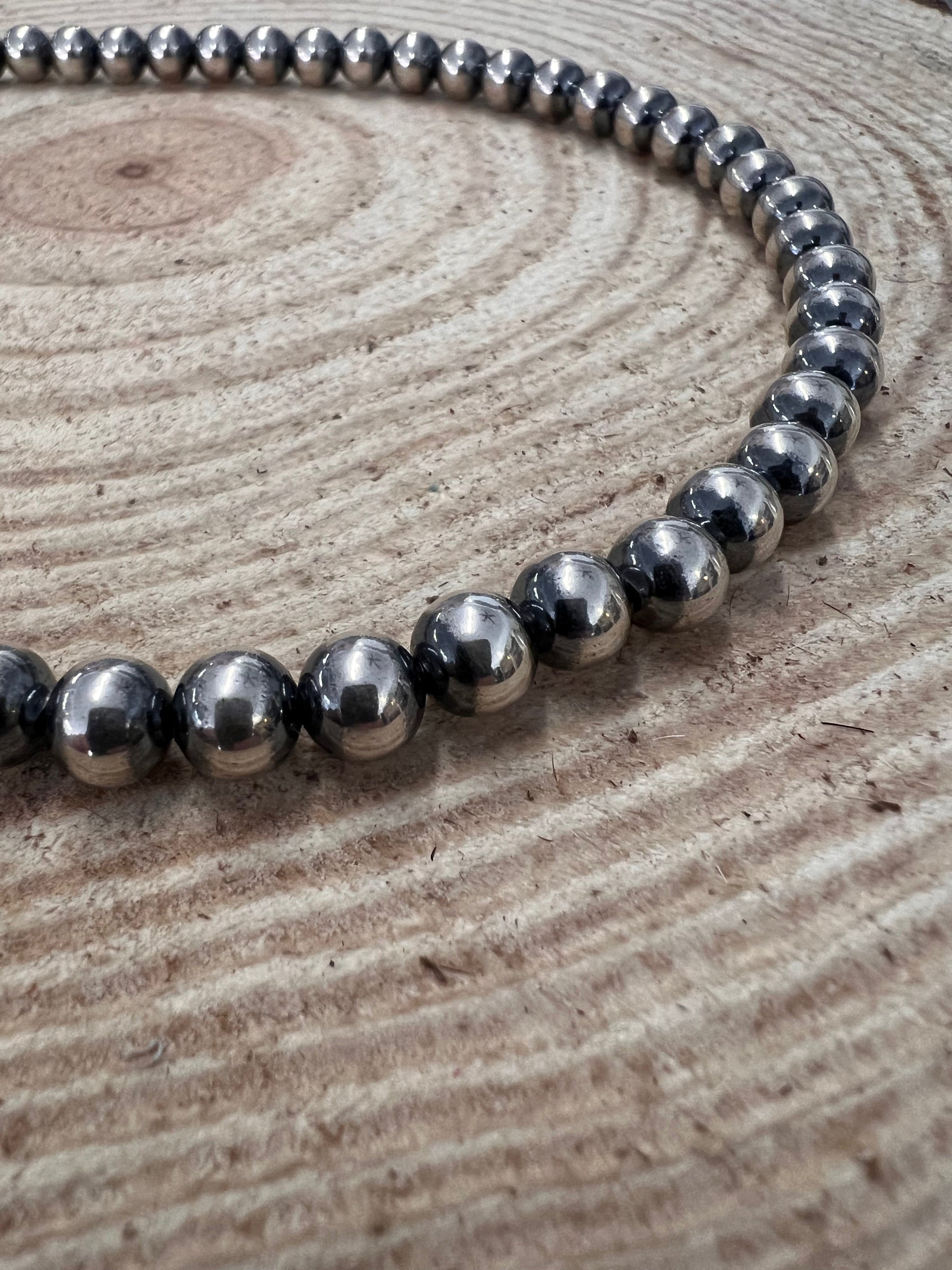 8mm Sterling Pearl Necklace - 18 inch - The Classic pearl necklace 8mm Sterling Pearl Necklace - 18 inch - The Classic pearl necklace