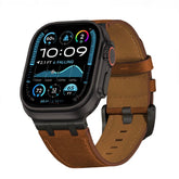 Premium AP Leather Band for Apple Watch - Vintage Design