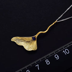 Ginkgo Elegance Pendant
