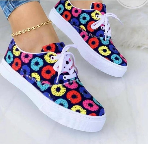 2022 Fashion Graffiti Women Sneakers Trainers Shoes 2022 Fashion Graffiti Women Sneakers Trainers Shoes
