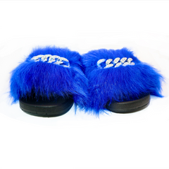 Michaela V Pupa Slippers Blue