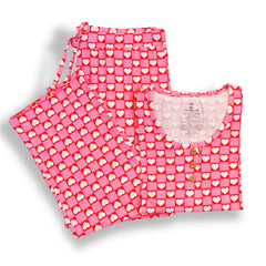 WOMEN'S PAJAMA SET- Red Hearts