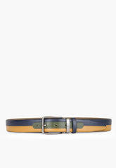 Denver Belt Navy Tan