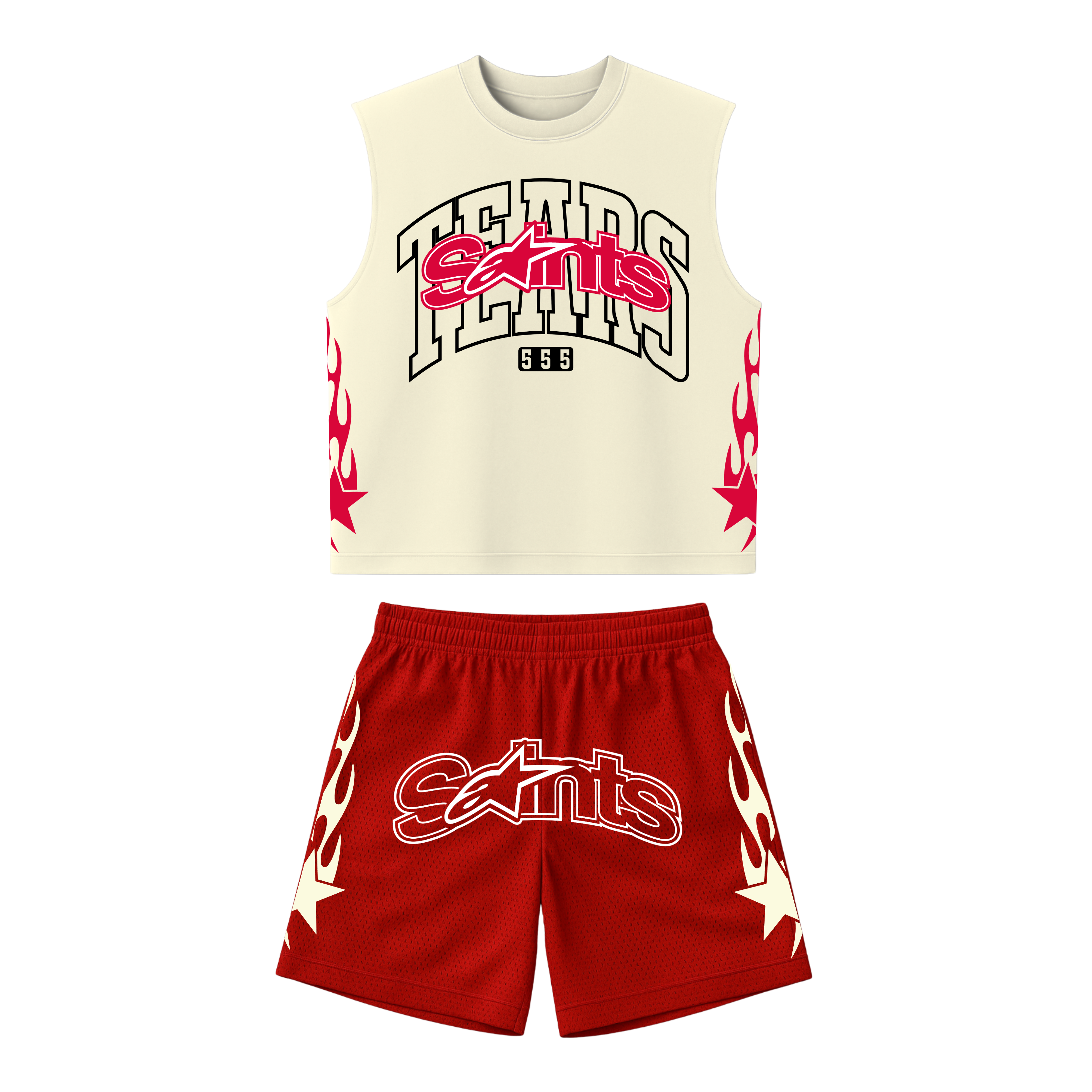 Saint Tears - Mesh Cut Off Set