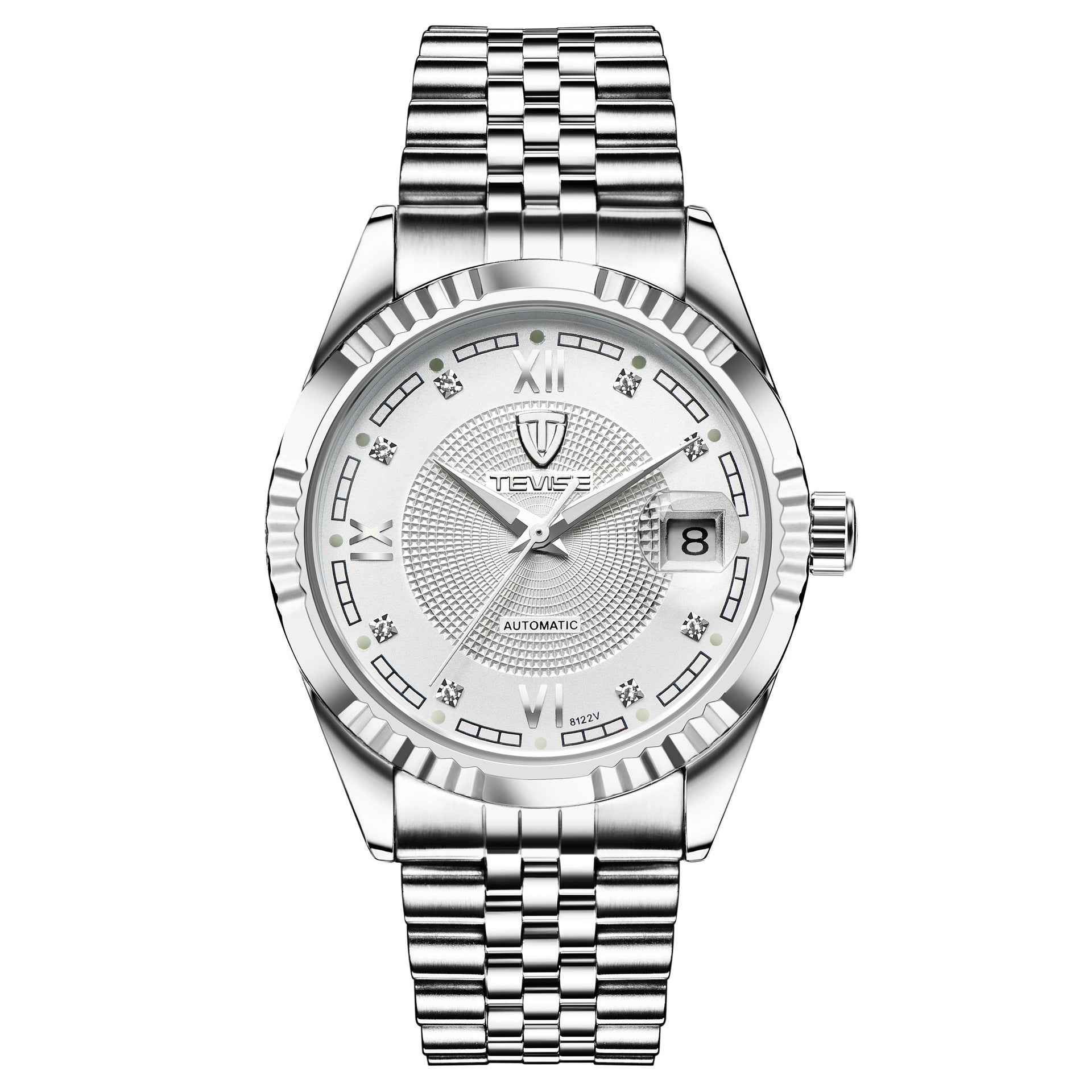 Teweisi Waterproof Automatic Geneva Men's Diamond Watch – Fashion Mechanical