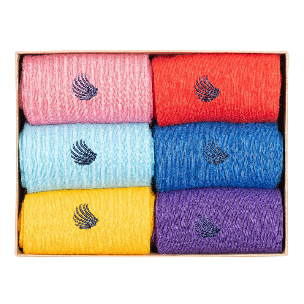 Men’s Bamboo Dress & Trouser Socks 6-Pack - 420