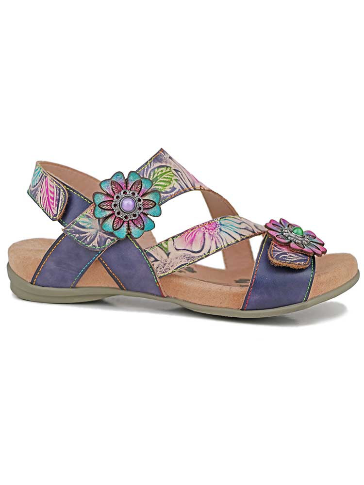 Soleil Boho Leather Sandals