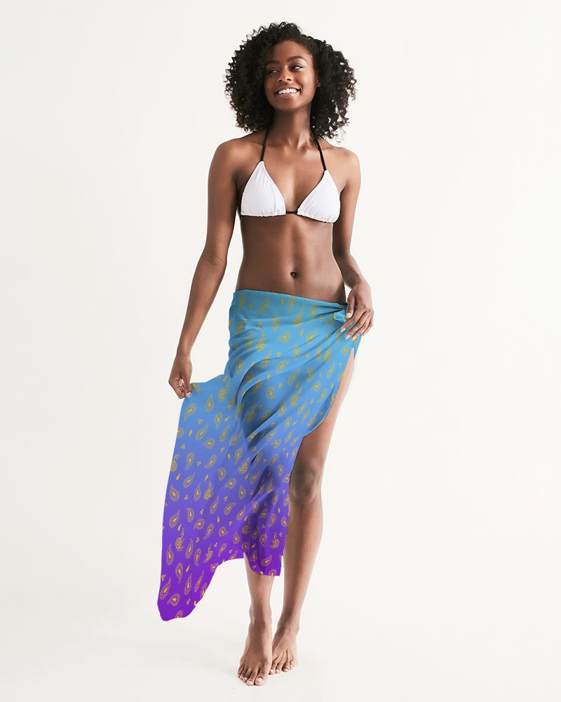 Peacock Henna Women's Swim Cover