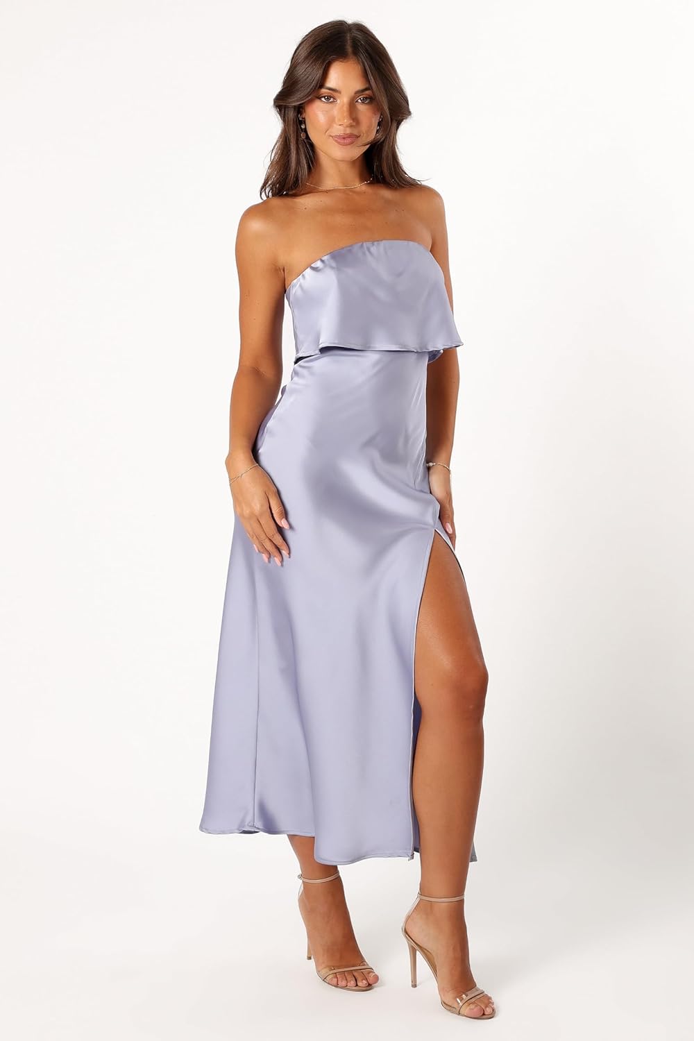 Petal & Pup Women's Vienna Strapless Midi Dress