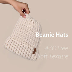 FURTALK Winter Hats for Women Fleece Lined Beanie Knit Chunky Womens Snow Cap