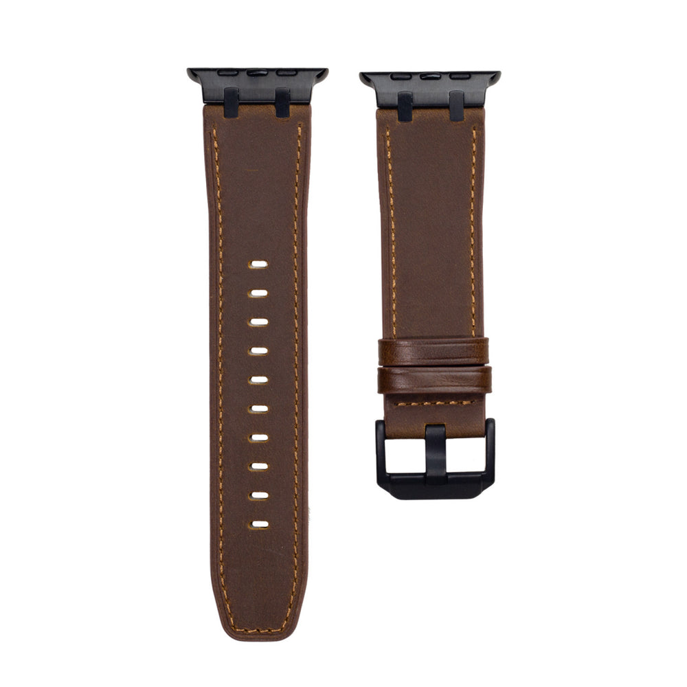 Premium AP Leather Band for Apple Watch - Vintage Design