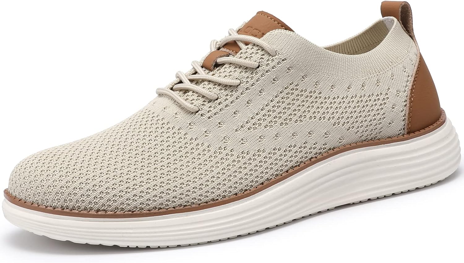 VILOCY Men's Casual Dress Sneakers Oxfords Business Mesh Breathable Walking Shoes Tennis Comfortable