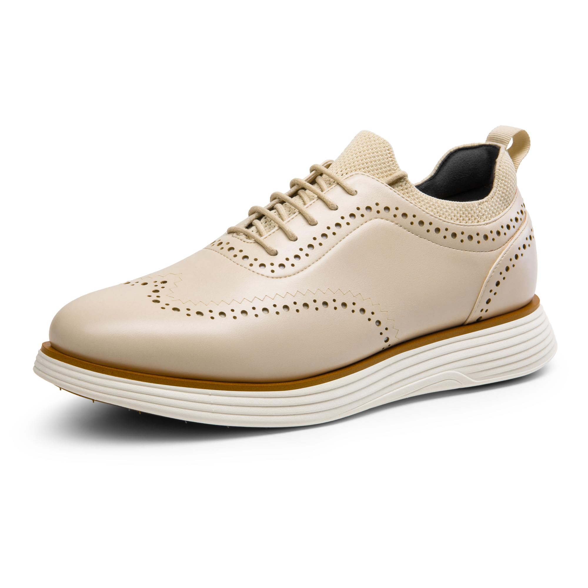 Bruno Marc Men's MaxFlex Dress Sneakers Oxfords Casual Wingtip Brogue Shoes