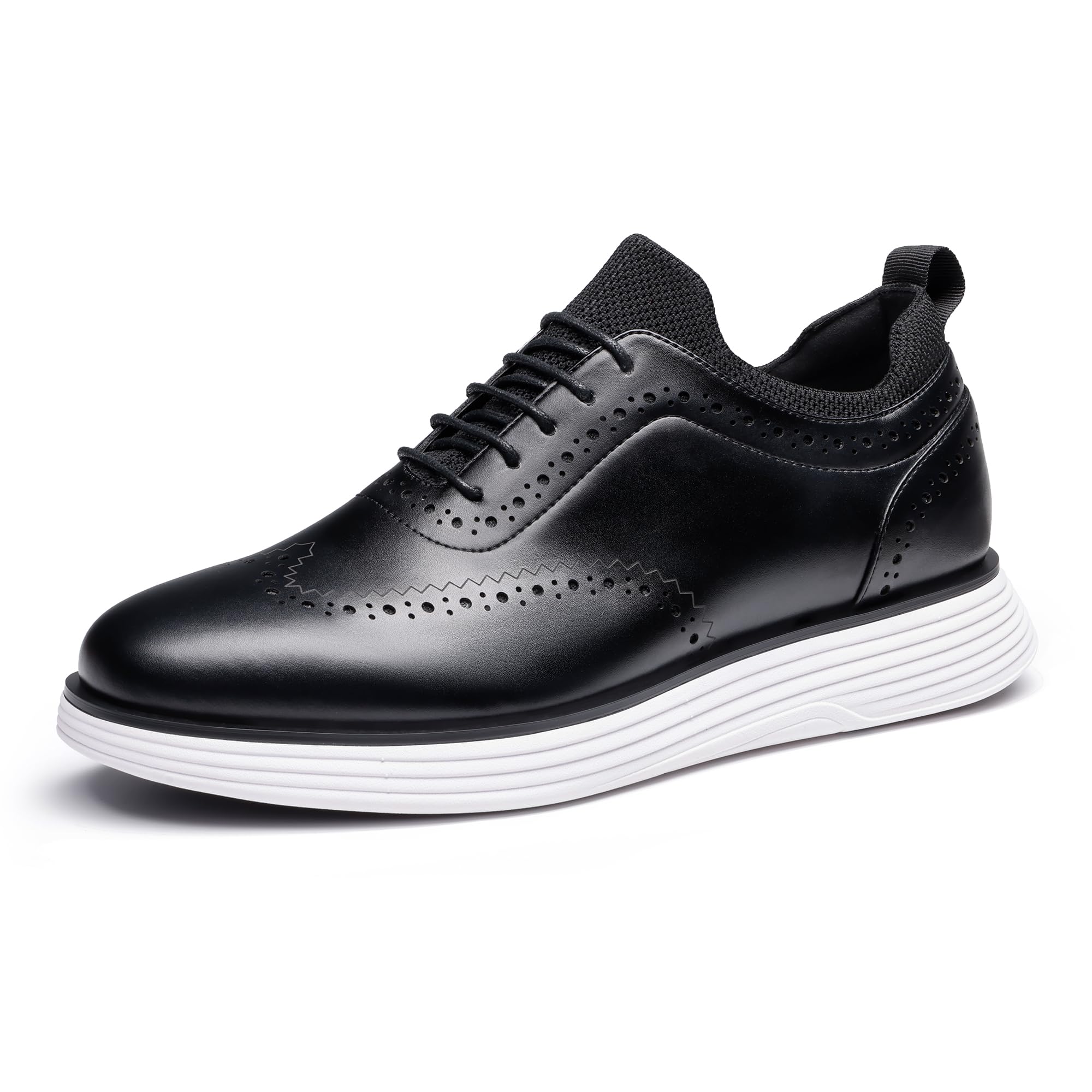Bruno Marc Men's MaxFlex Dress Sneakers Oxfords Casual Wingtip Brogue Shoes