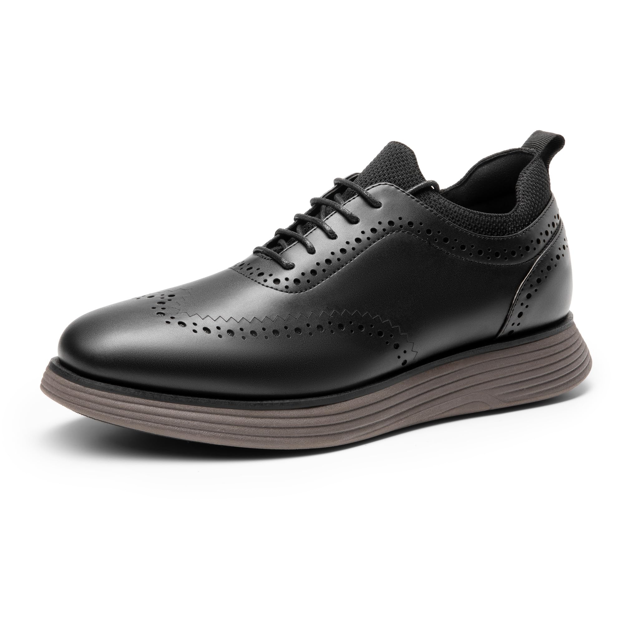Bruno Marc Men's MaxFlex Dress Sneakers Oxfords Casual Wingtip Brogue Shoes