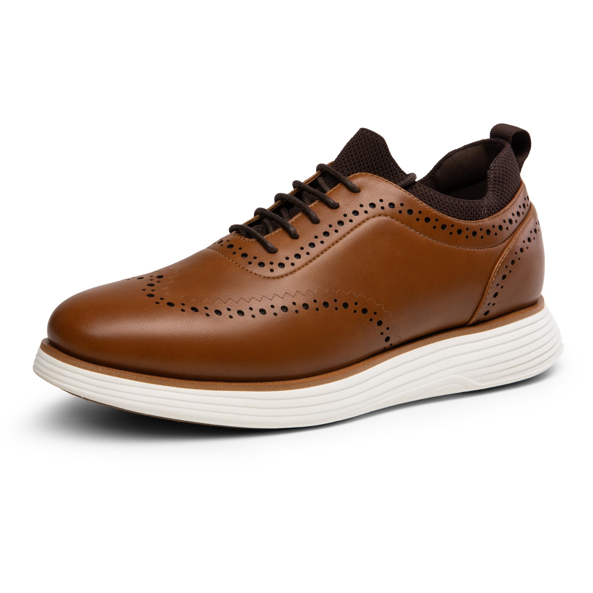 Bruno Marc Men's MaxFlex Dress Sneakers Oxfords Casual Wingtip Brogue Shoes
