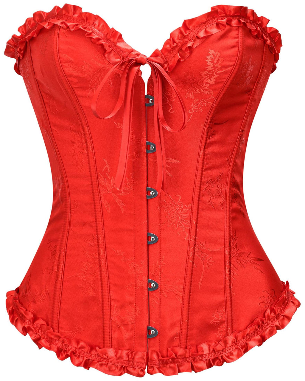 SZIVYSHI Corset Tops for Women, Bustier Shapewear Lingerie, Lace Waist Push Up Bodysuit