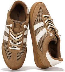 Project Cloud Casual Sneakers for Women - Memory Foam Insoles Lace-Up Womens Shoes and Lightweight Women's Fashion Sneakers - Water Resistant and Non-Slip Shoes for Women Footwear (Verdict)