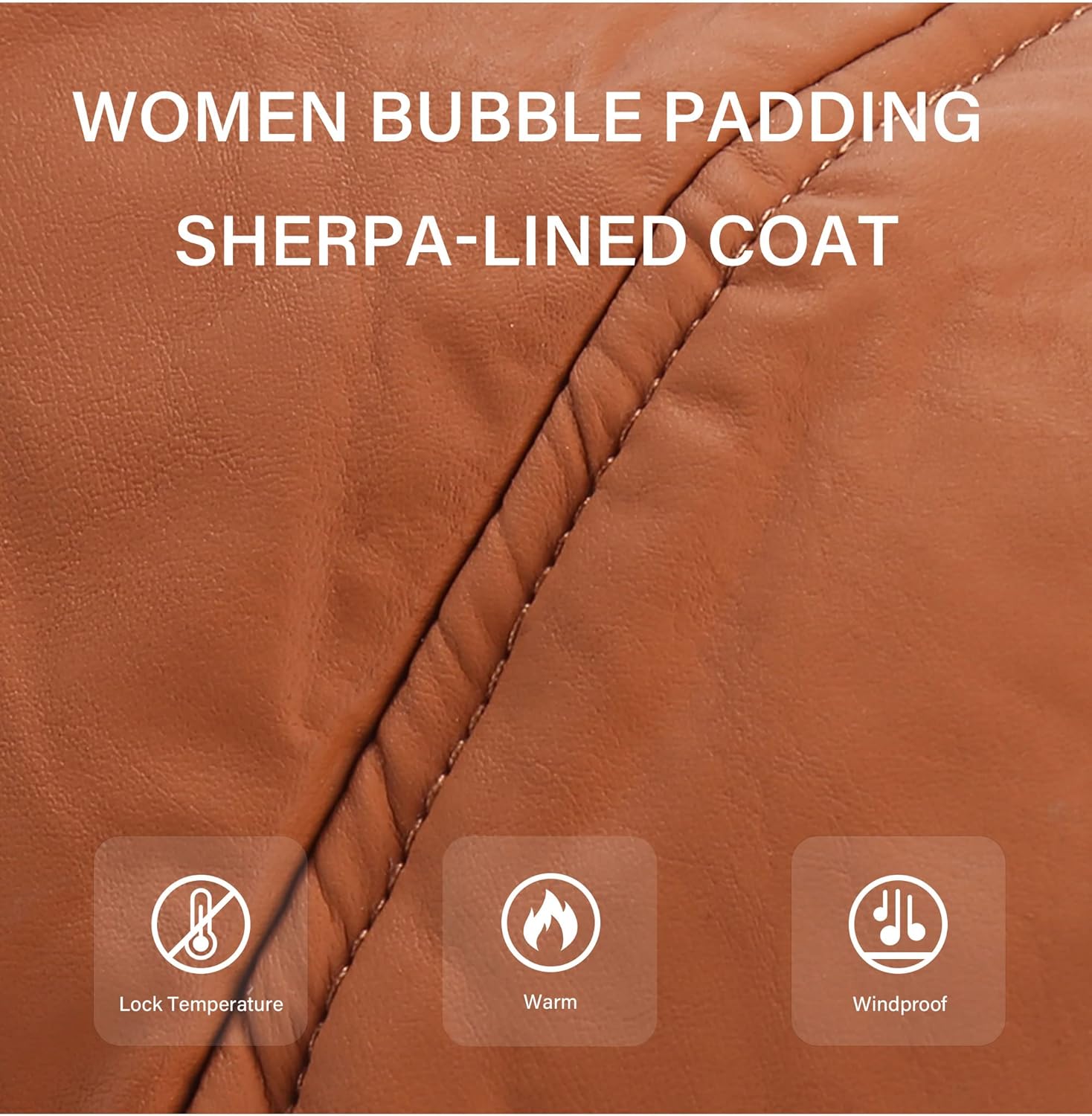 Bellivera Women's Winter Puffer Jacket Cold-Resistant Patchwork Plush Lining Coat with Removable Fur Collar Hooded and Belted