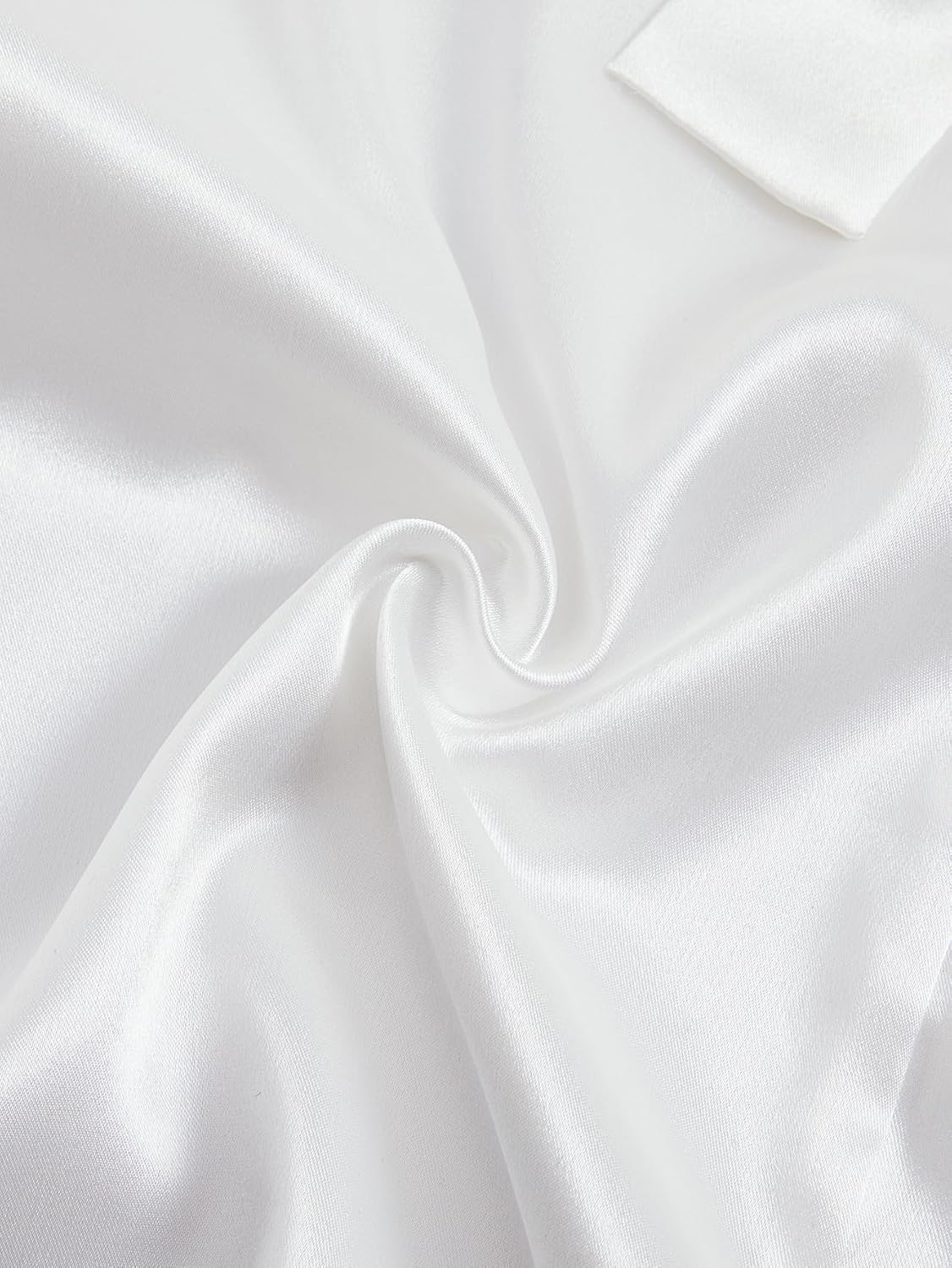 WDIRARA Women' Silk Satin Pajamas Set 4pcs Lingerie Floral Lace Cami Sleepwear with Robe