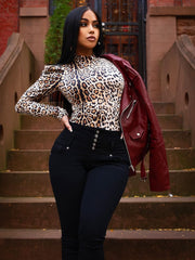 Moda Xpress Super High Waisted Butt Lifting Jeans for Women - Levanta Cola Skinny Jeans