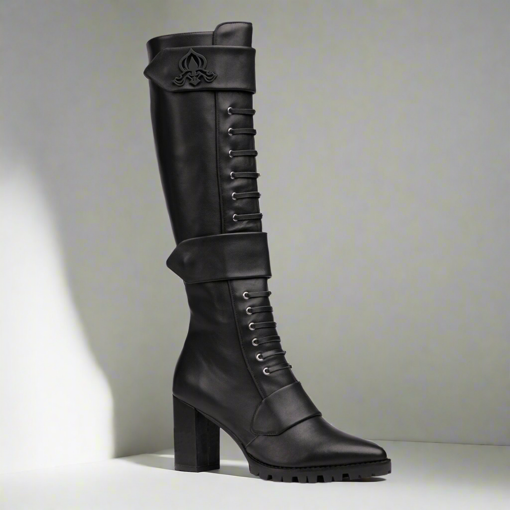 Michaela V Aspen Marta Black Boots