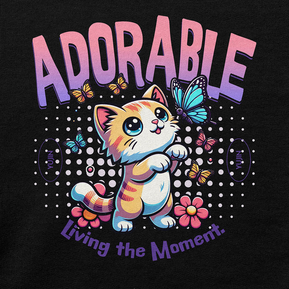 Adorable Cat Sweatshirt