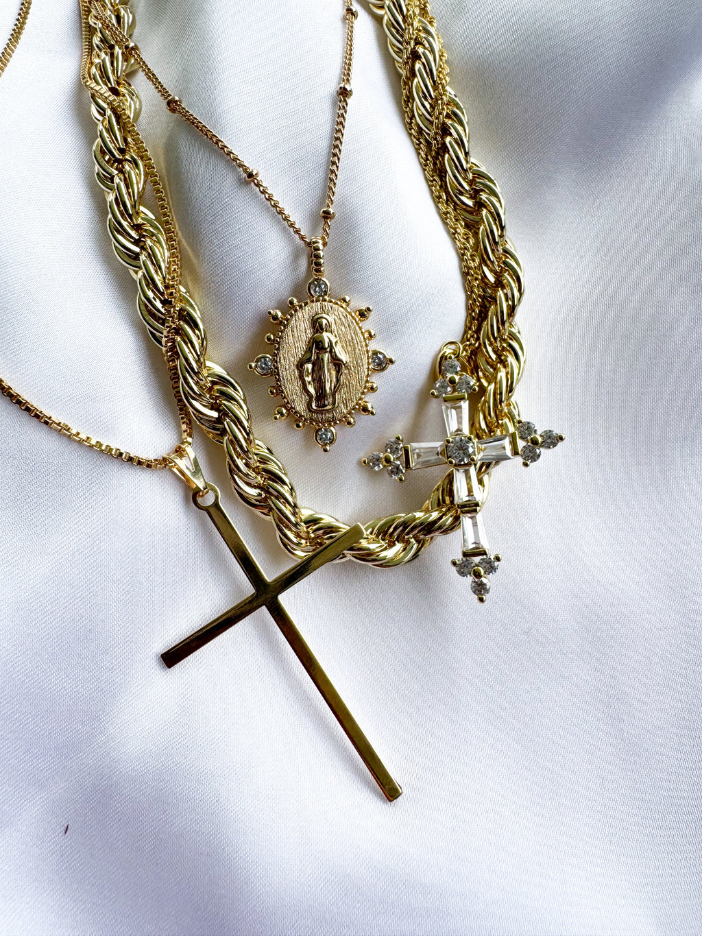 Queen's Cross Necklace