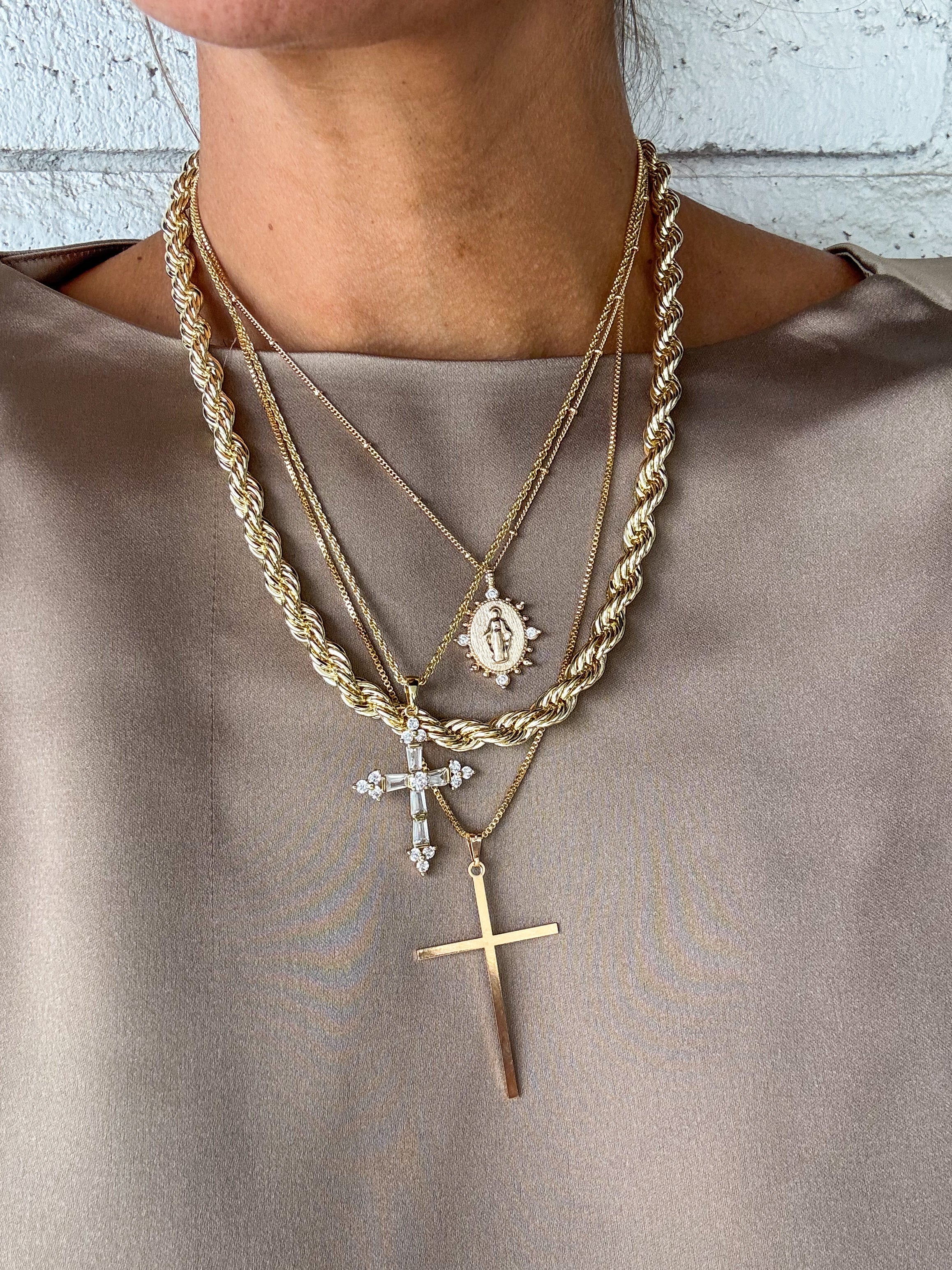 Queen's Cross Necklace