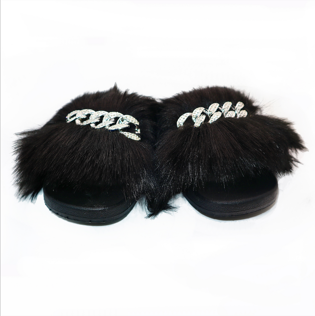 Michaela V Pupa Slippers Black