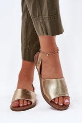 Solderra Back-Strap Detail Sandals