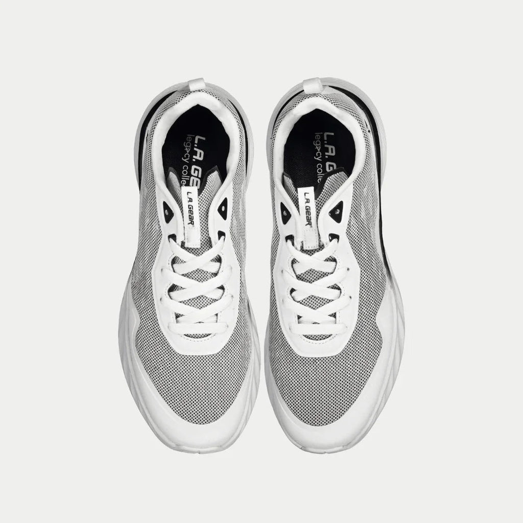 LA Gear Men's Highland Lowtop | White x Black