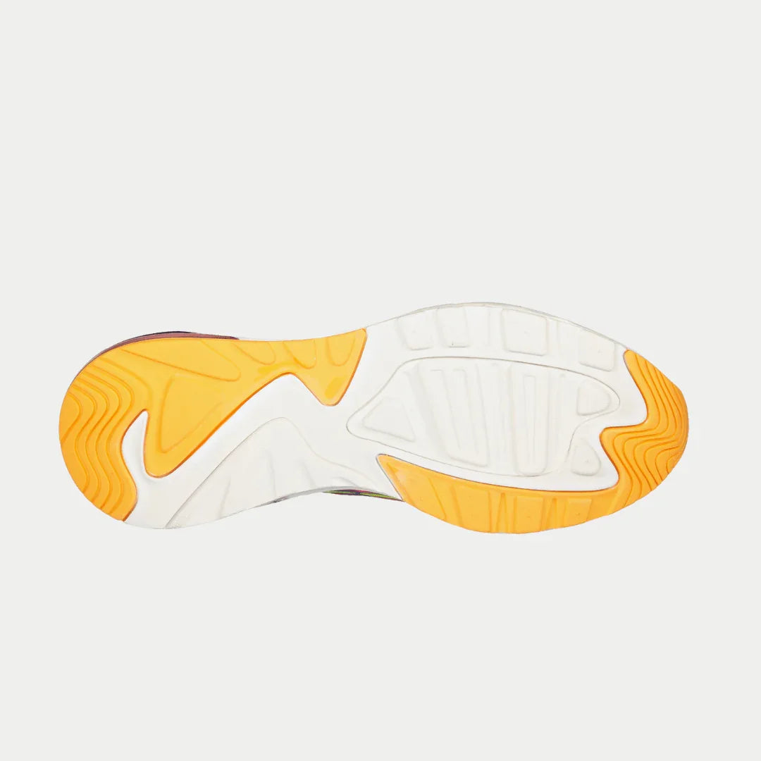 LA Gear Women's Artesia Lowtop | White x Purple x Orange