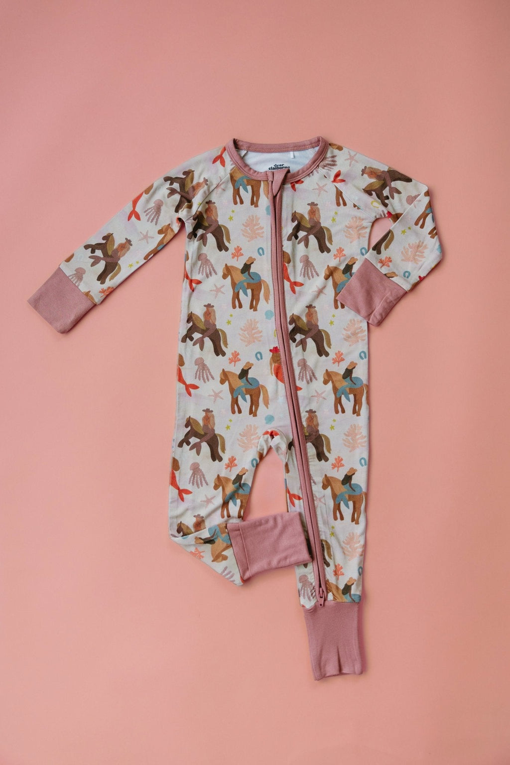 Mermaid Zipper Romper