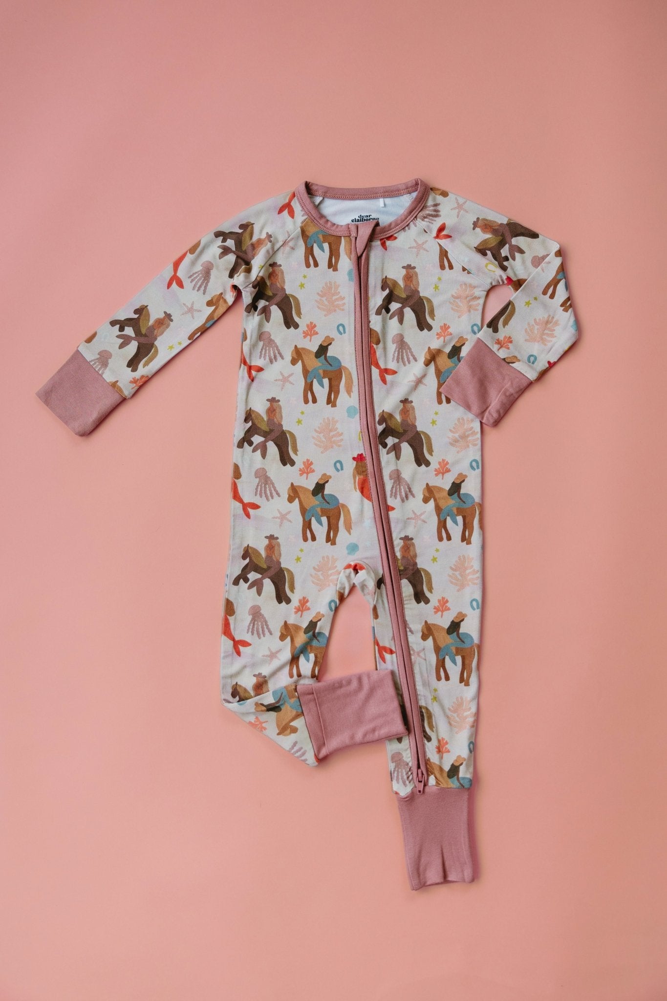 Mermaid Zipper Romper