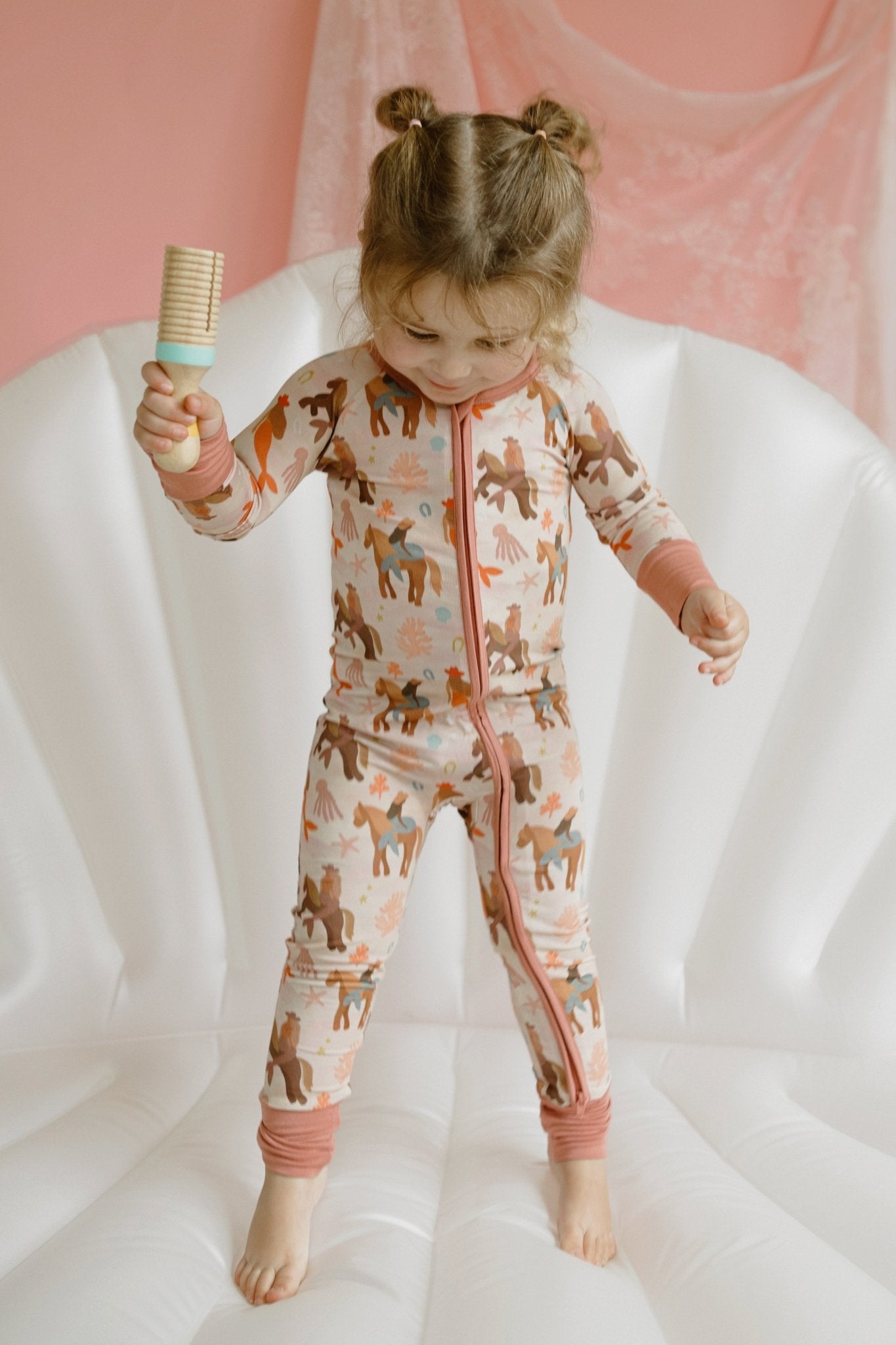 Mermaid Zipper Romper