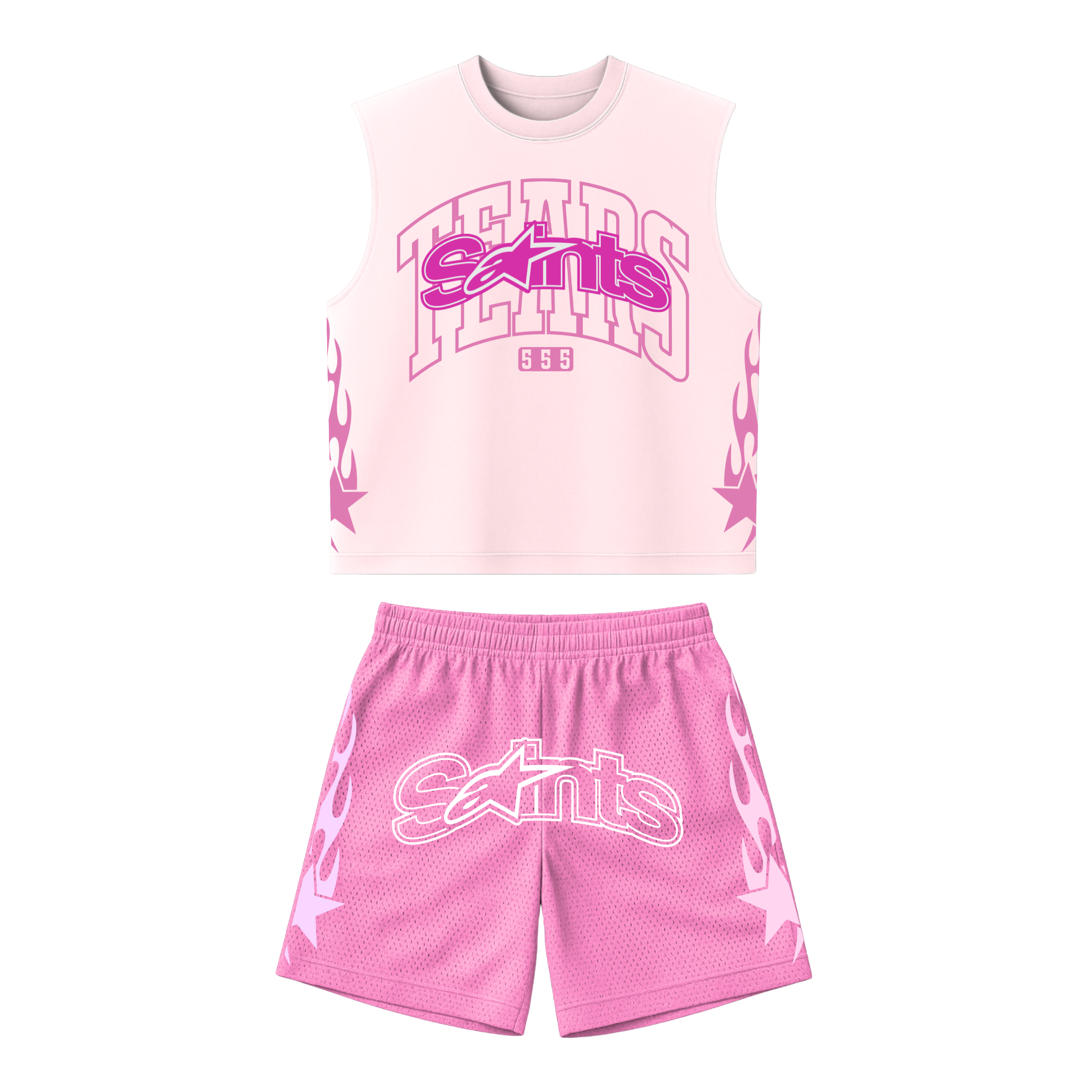 Saint Tears - Mesh Cut Off Set