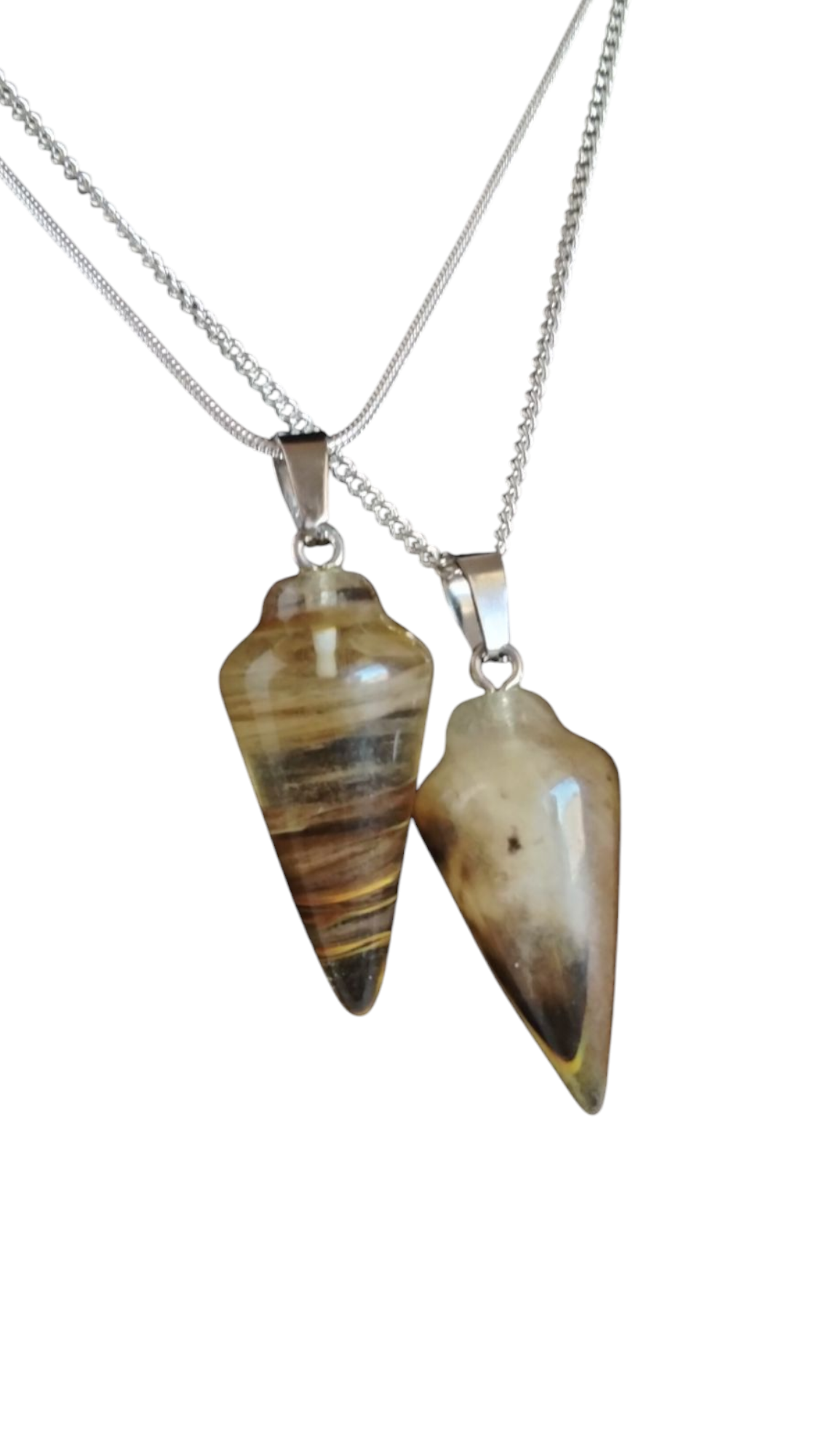 925 silver chain Pendulum Necklace