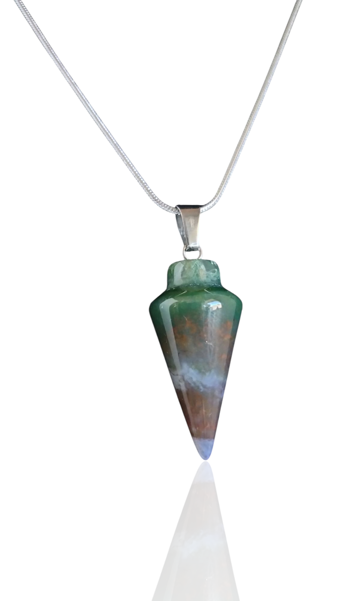 925 silver chain Pendulum Necklace