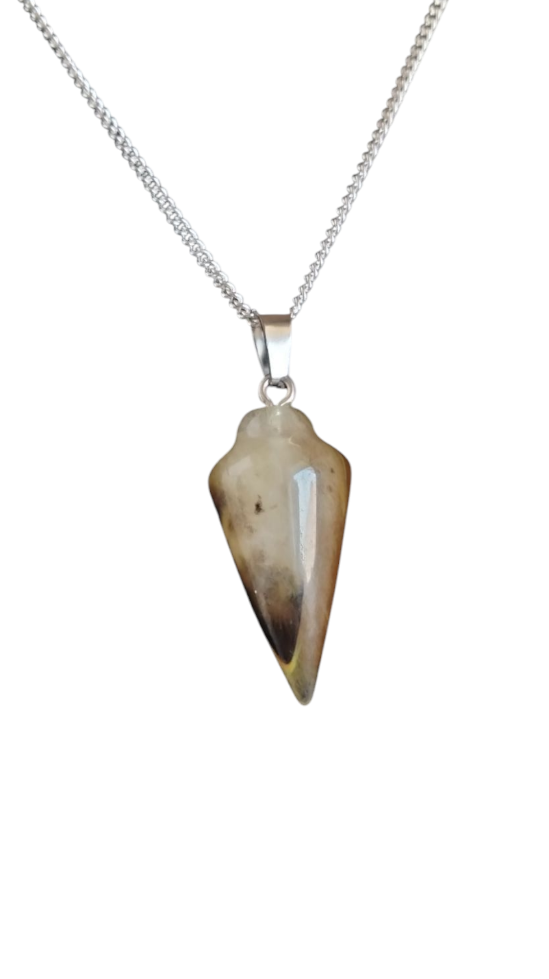 925 silver chain Pendulum Necklace