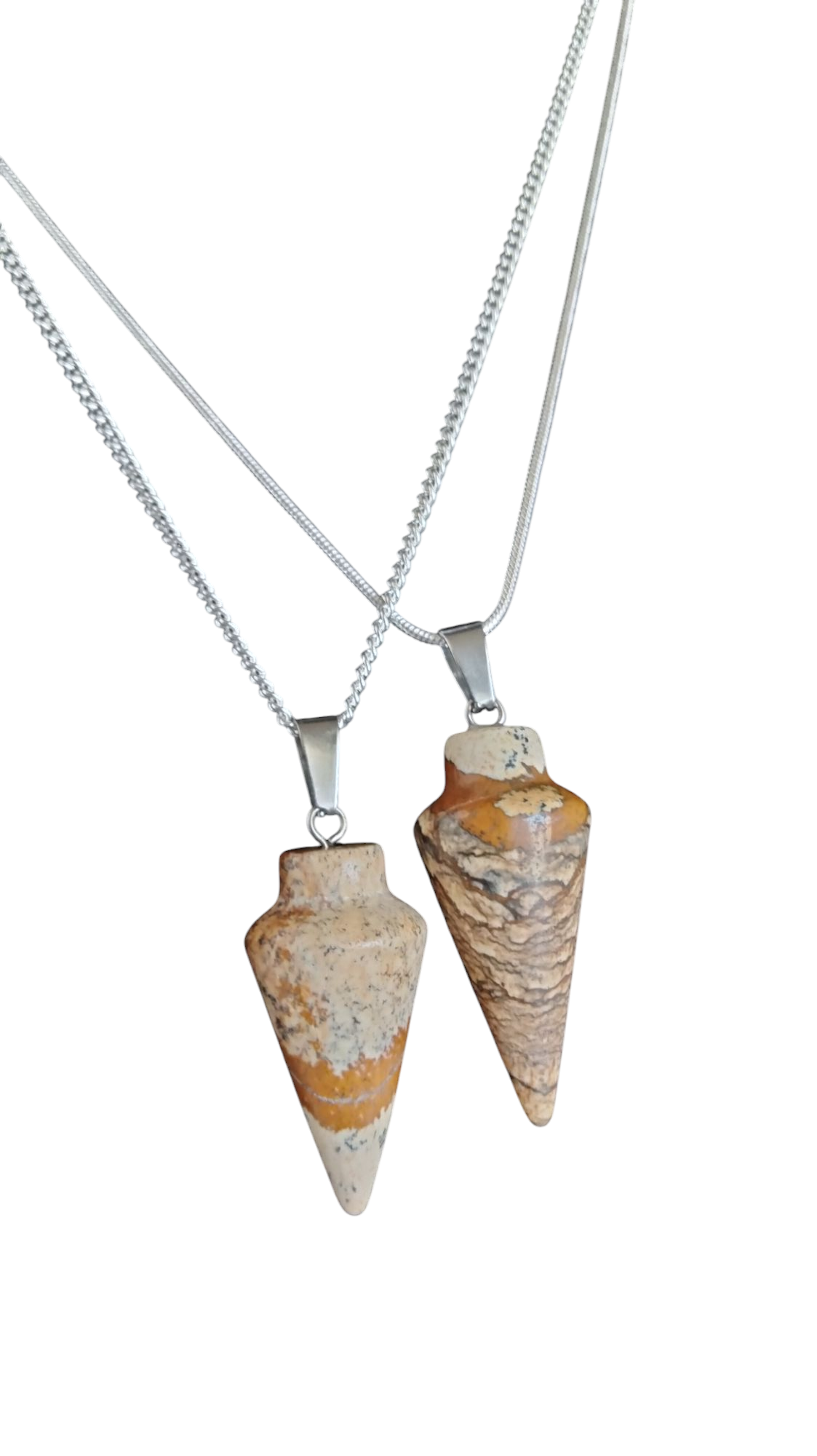 925 silver chain Pendulum Necklace